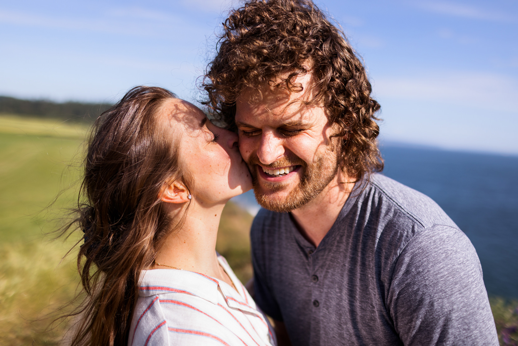 Whidbey Island Engagement Photos